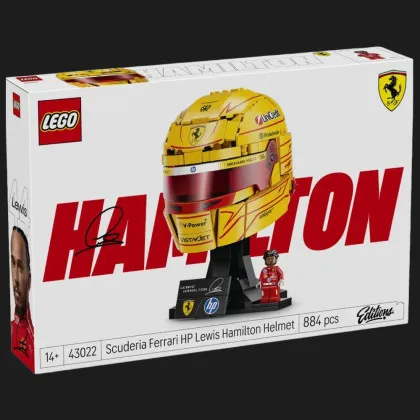 Конструктор LEGO Editions Шолом Льюїса Гамільтона з команди Scuderia Ferrari HP (43022)